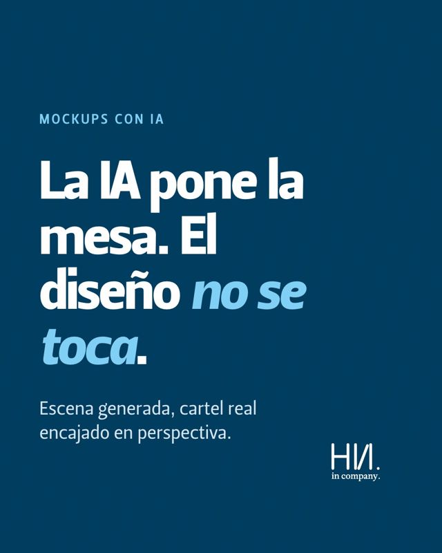 Así hacemos los mockups de nuestras redes: la IA genera la escena con un hueco en verde y nosotros encajamos e…