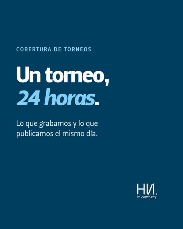 Un torneo, 24 horas. Lo que grabamos y lo que publicamos el mismo día: salidas, campo, entrega de premios y, a…