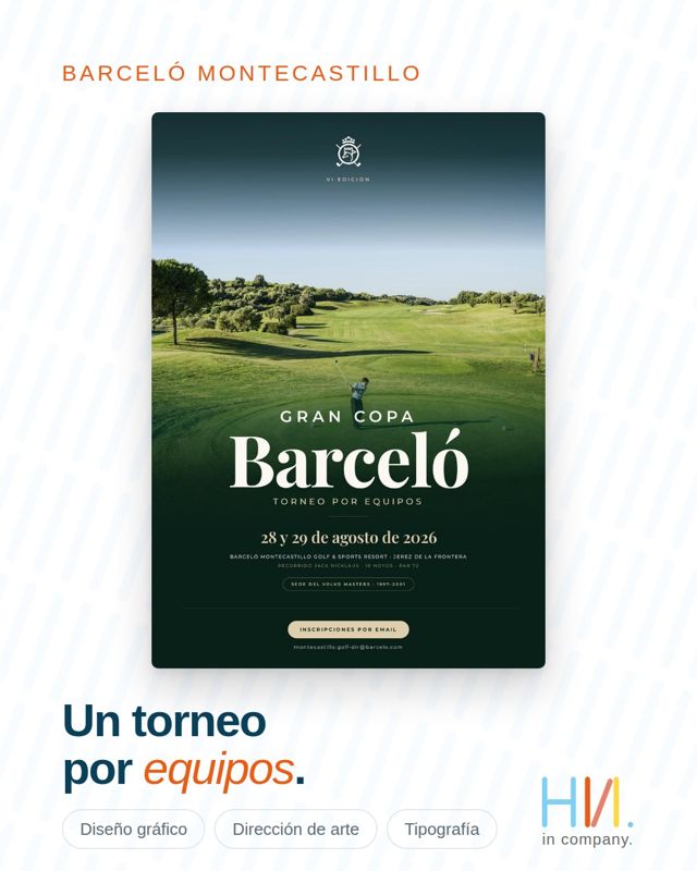 Así quedó el cartel de la VI Gran Copa Barceló, el torneo por equipos que se jugó el fin de semana pasado en B…