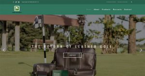 Leather Golf Design | Web
