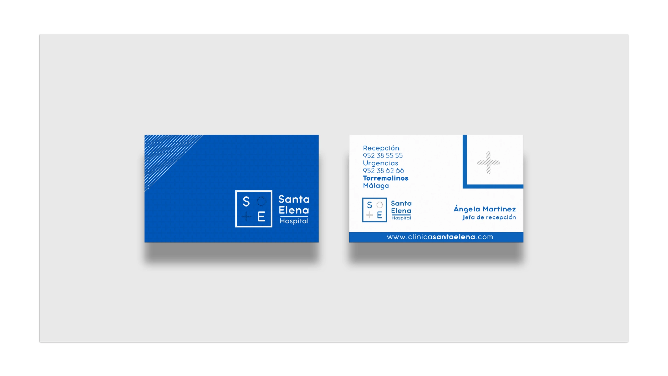 Proyecto de Identidad y rotulación para Clínica Santa Elena, por Hola in Company
