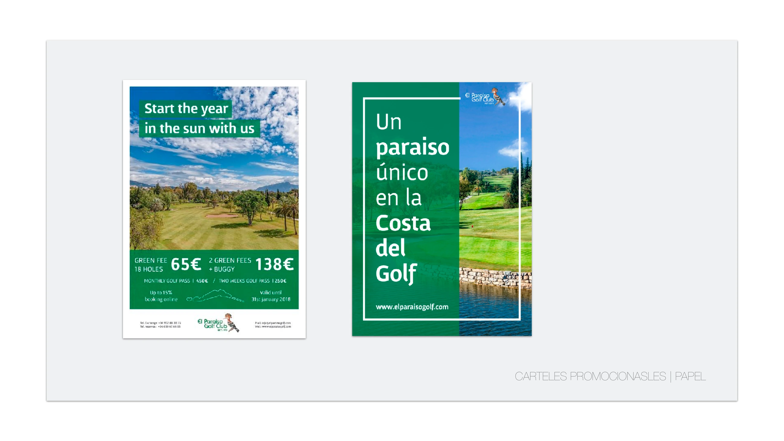 Página 7 del dossier de El Paraíso Golf Club, proyecto de Hola in Company
