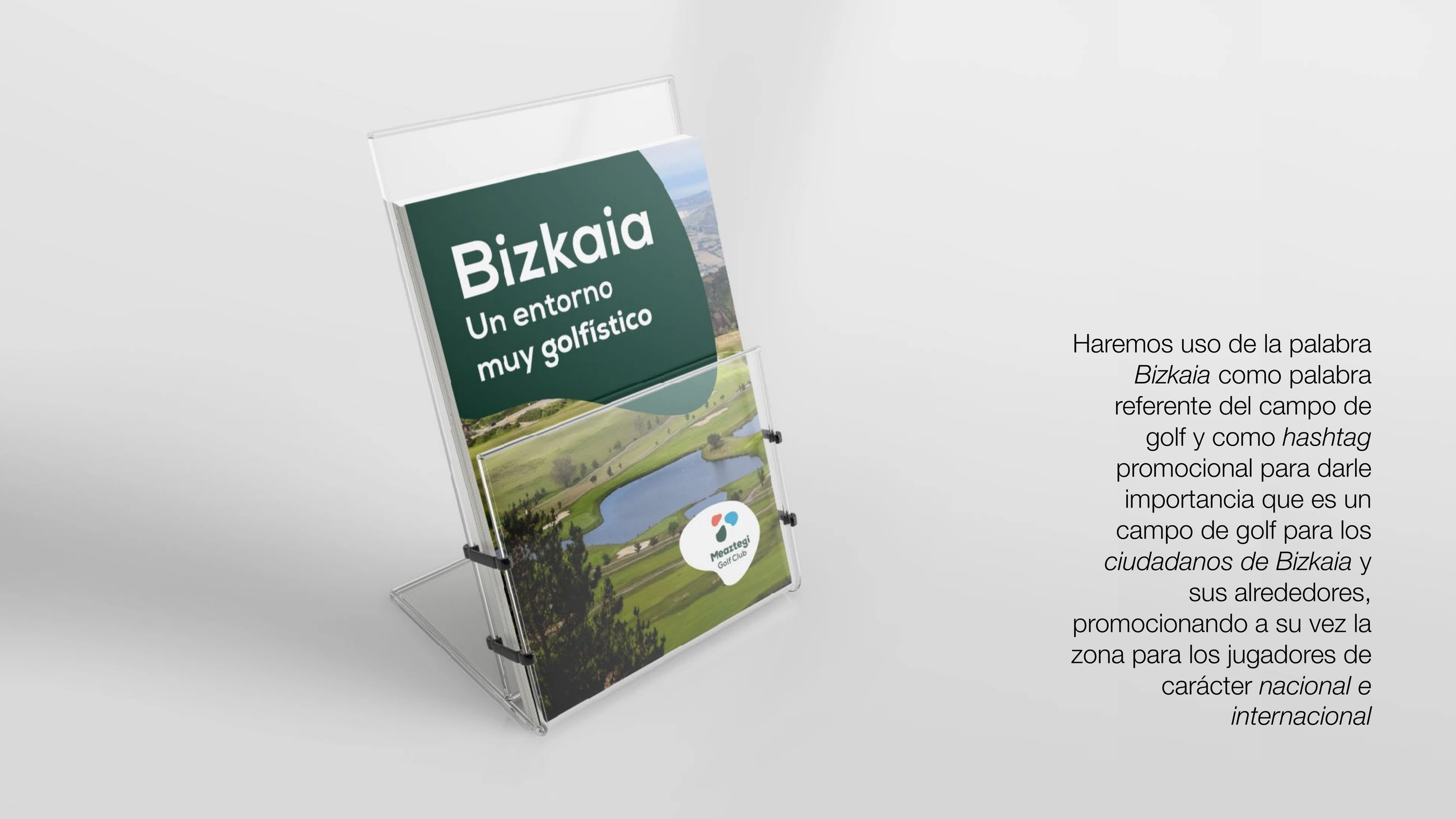 Página 8 del dossier de Meaztegi Golf, proyecto de Hola in Company