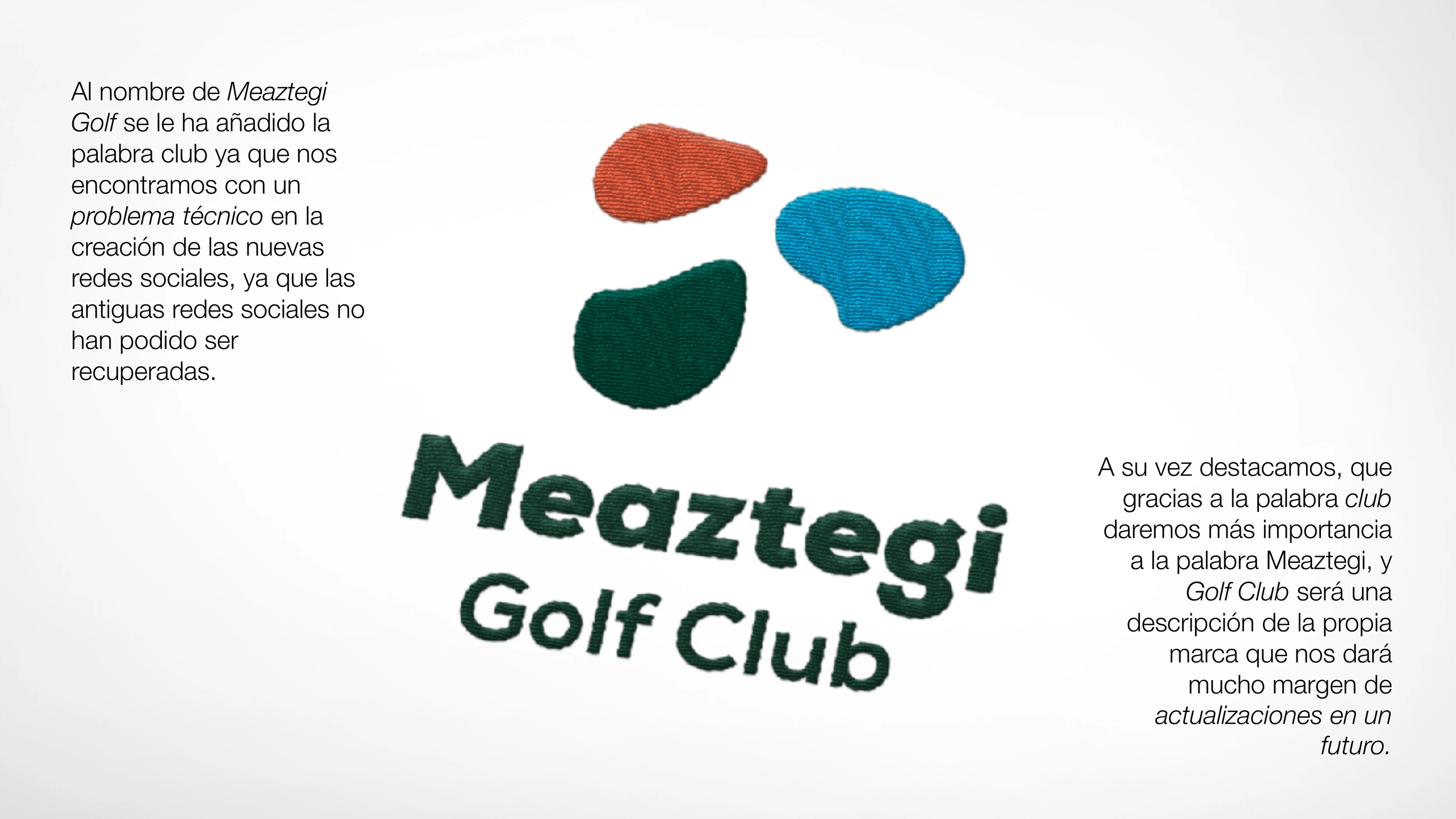 Página 10 del dossier de Meaztegi Golf, proyecto de Hola in Company