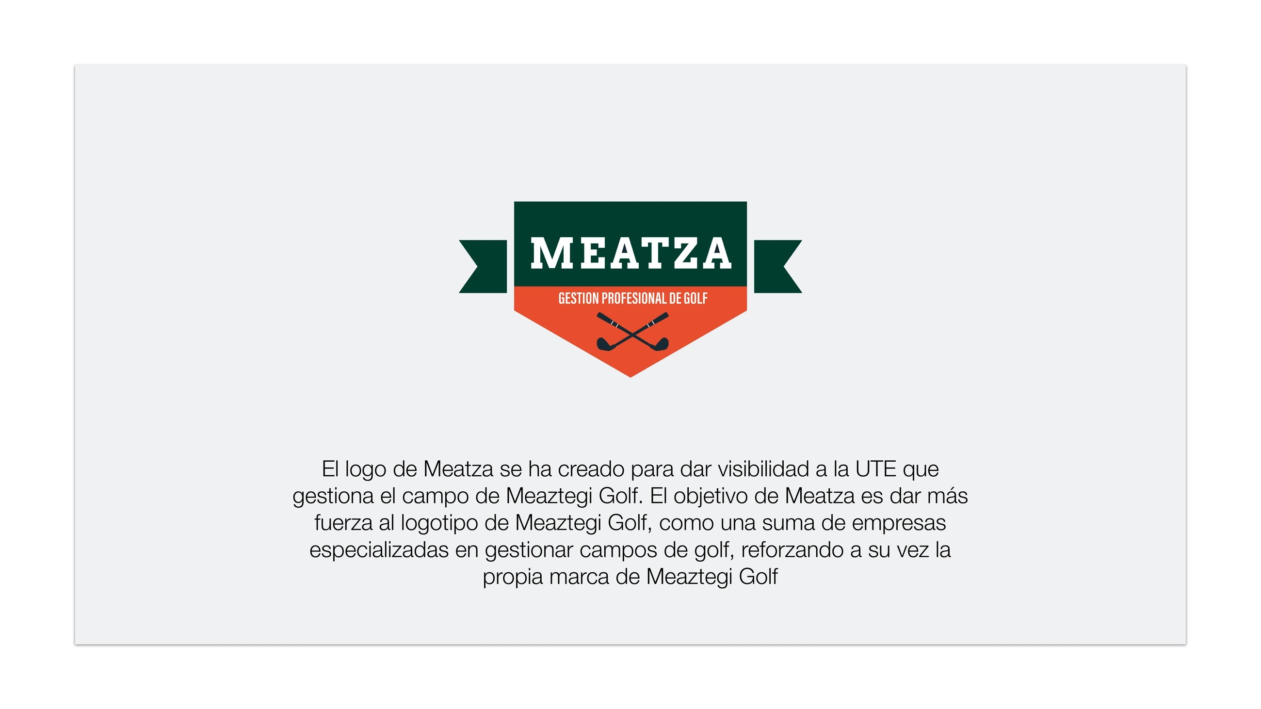 Página 13 del dossier de Meaztegi Golf, proyecto de Hola in Company