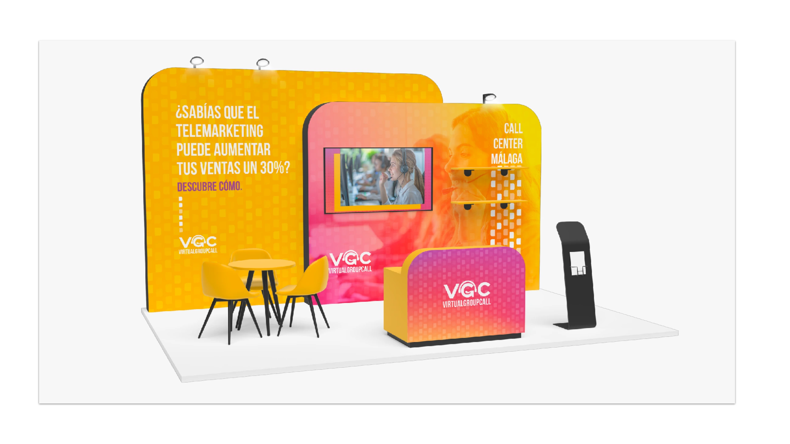 Página 3 del dossier de Virtual Group Call, proyecto de Hola in Company