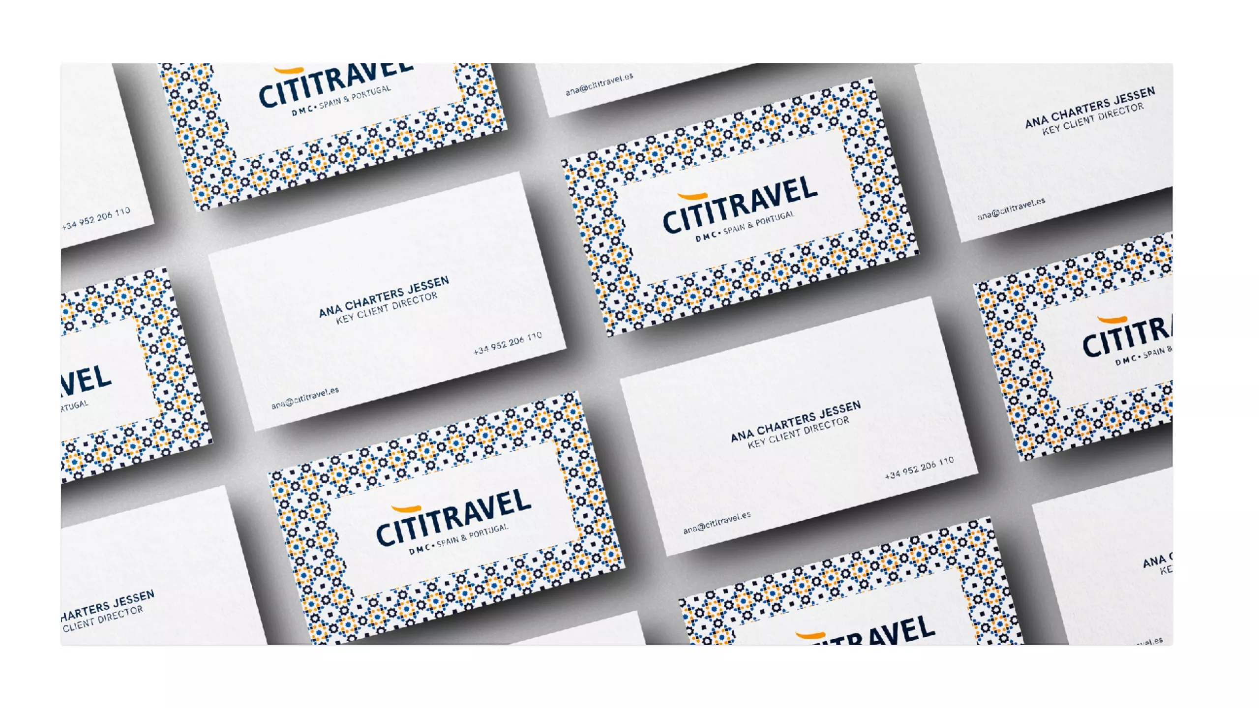 DMC corporate identity project for Cititravel, by Hola in Company