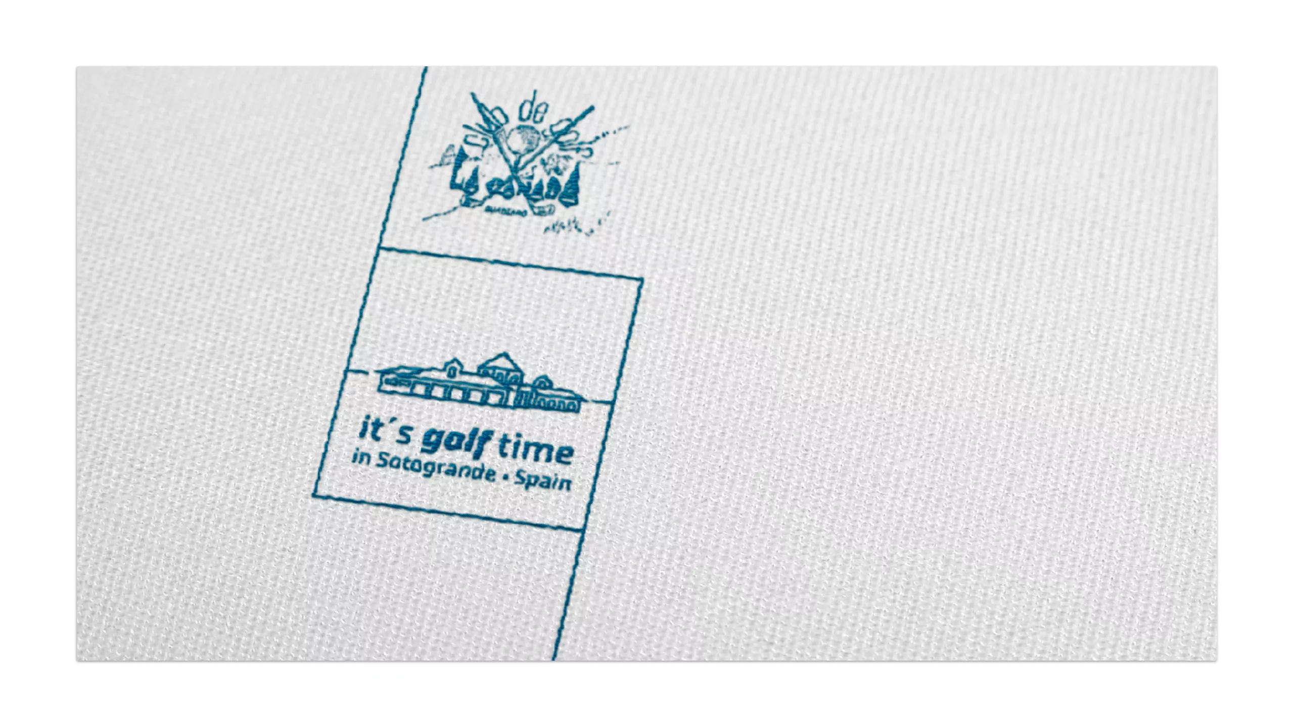 Club de Golf La Cañada: pieza 1 del proyecto de identidad y aplicaciones de Hola in Company