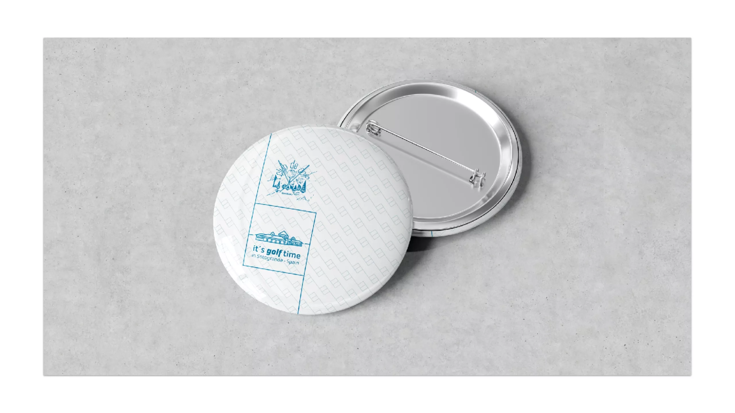 Club de Golf La Cañada: pieza 2 del proyecto de identidad y aplicaciones de Hola in Company