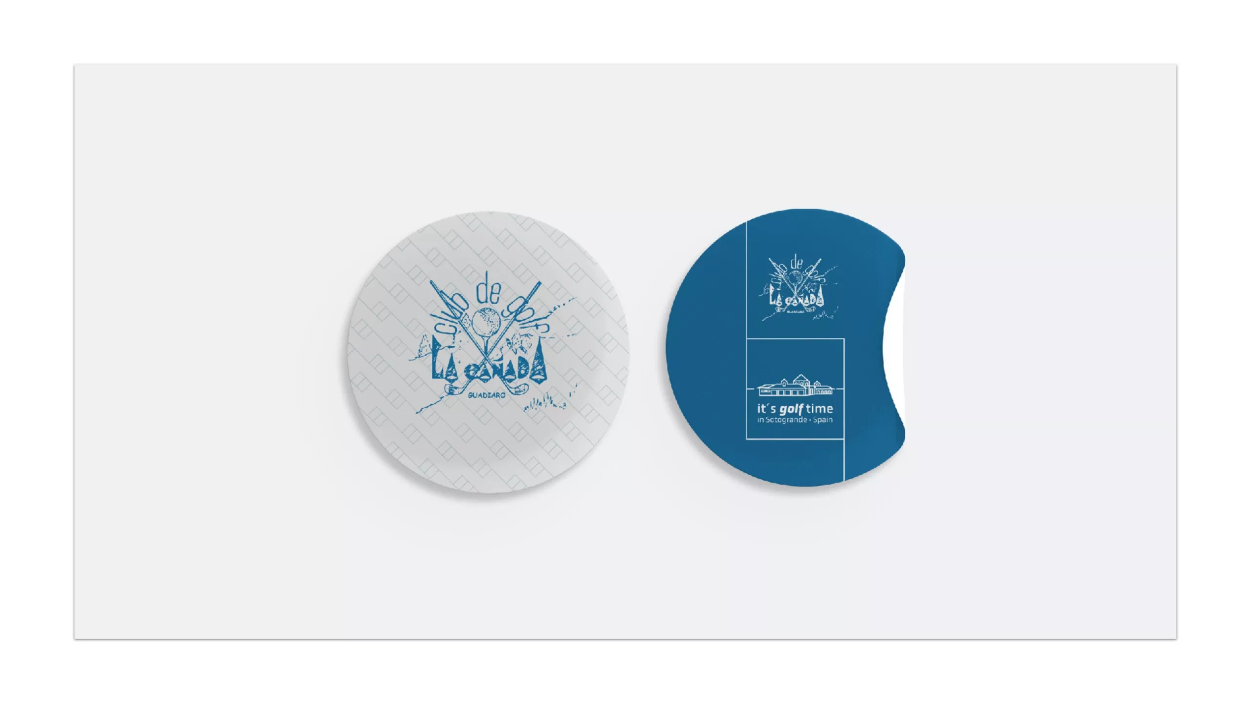 Club de Golf La Cañada: pieza 4 del proyecto de identidad y aplicaciones de Hola in Company
