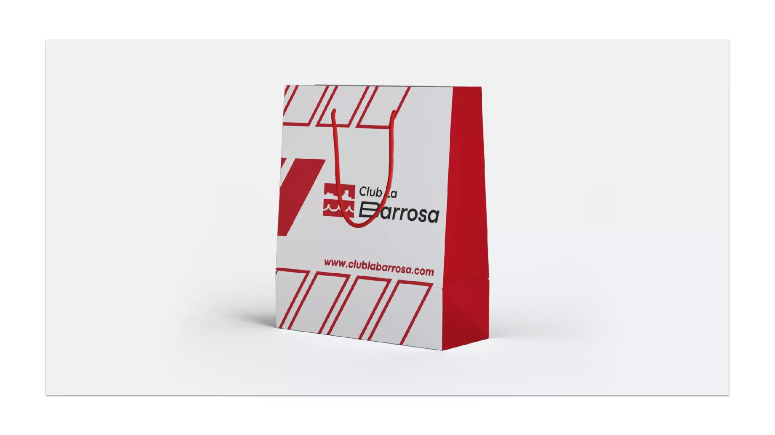 Club La Barrosa: piece 4 of Hola in Company's identity and applications project