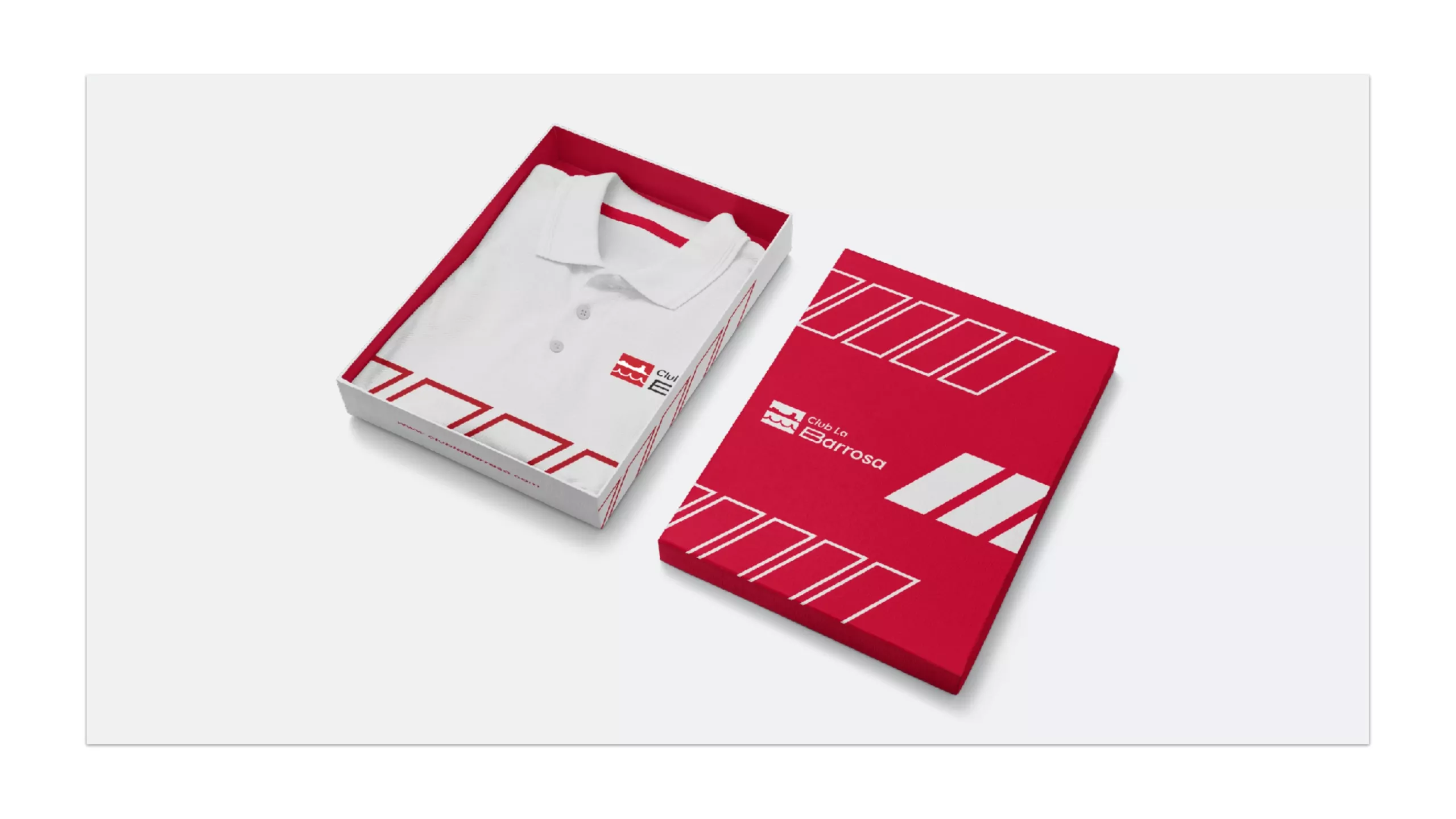 Club La Barrosa: piece 8 of Hola in Company's identity and applications project