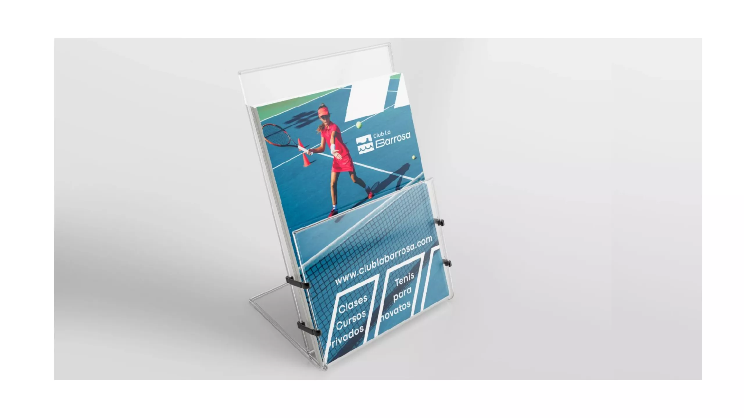 Club La Barrosa: piece 9 of Hola in Company's identity and applications project