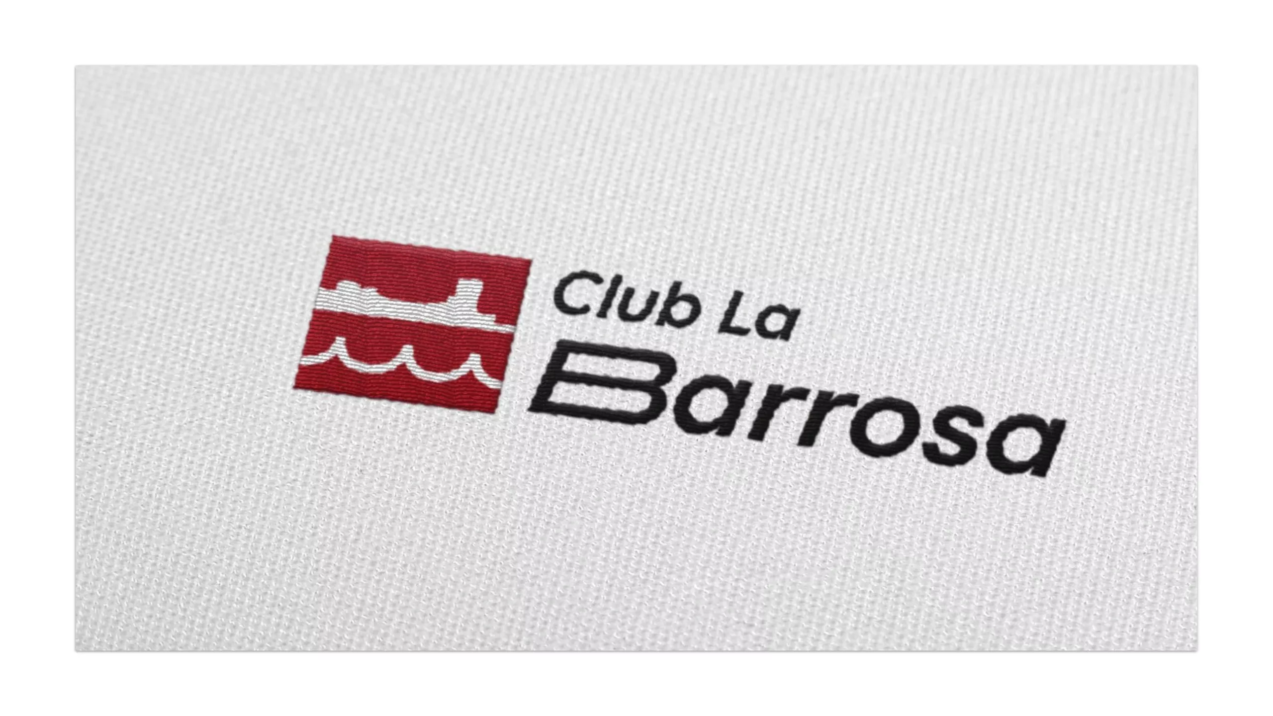 Club La Barrosa: piece 10 of Hola in Company's identity and applications project