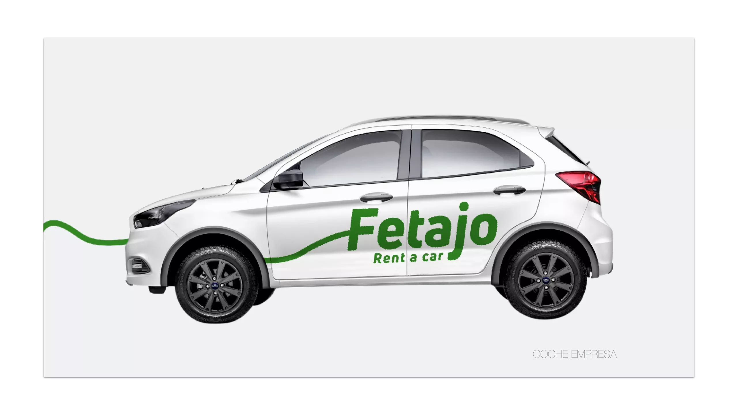 Fetajo Rent a Car: pieza 9 del proyecto de identidad y aplicaciones de Hola in Company