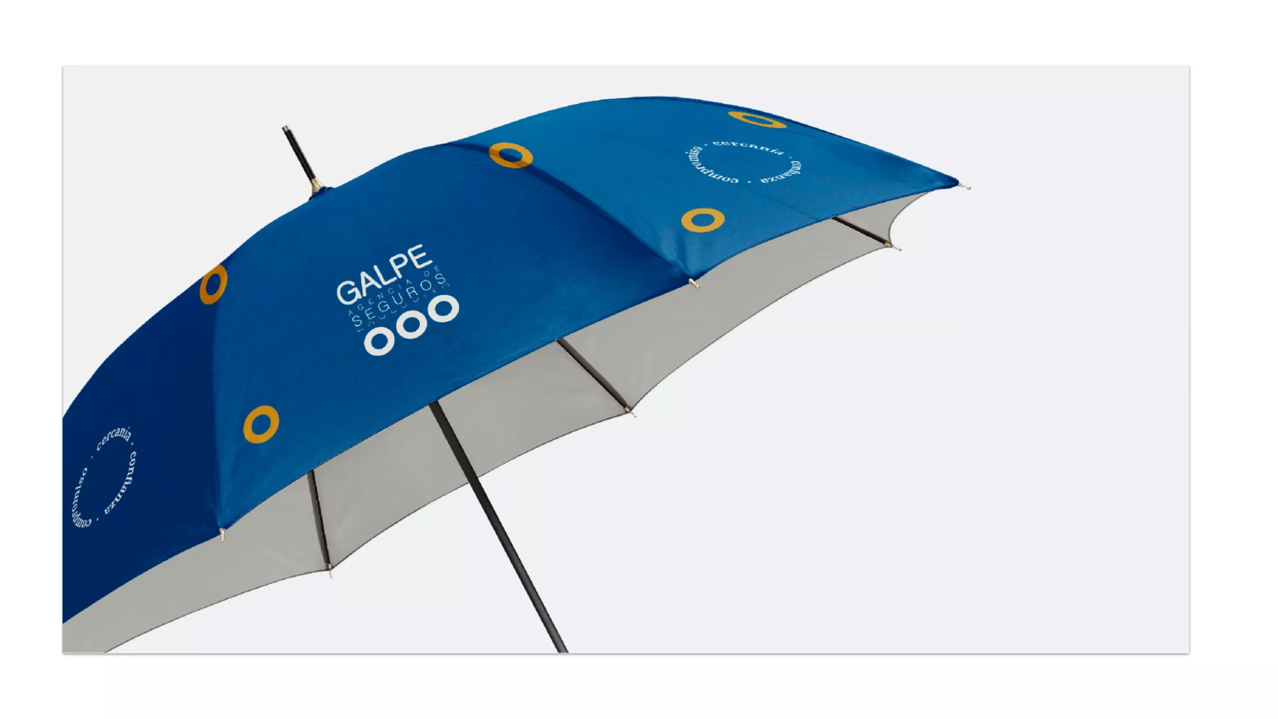 Galpe Agencia de Seguros: piece 6 of the identity and applications project by Hola in Company