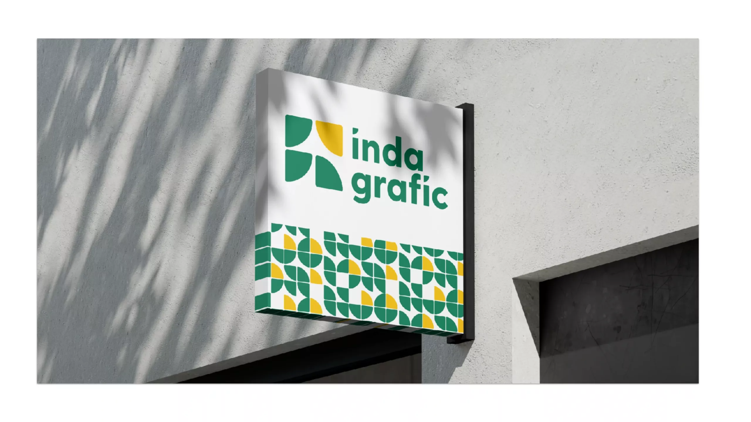 Indagrafic: piece 1 of the identity and applications project by Hola in Company