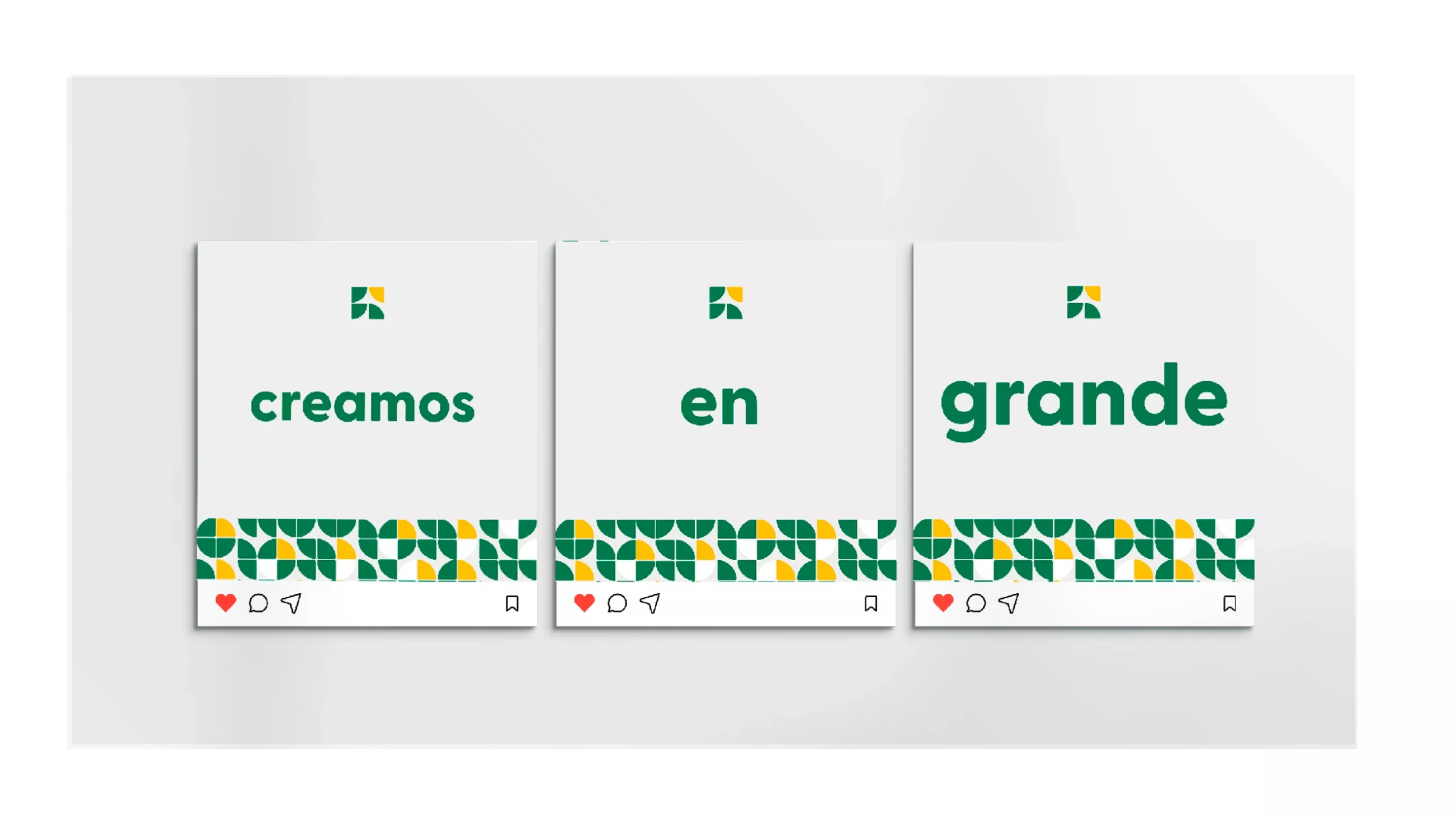 Indagrafic: piece 8 of Hola in Company's identity and applications project