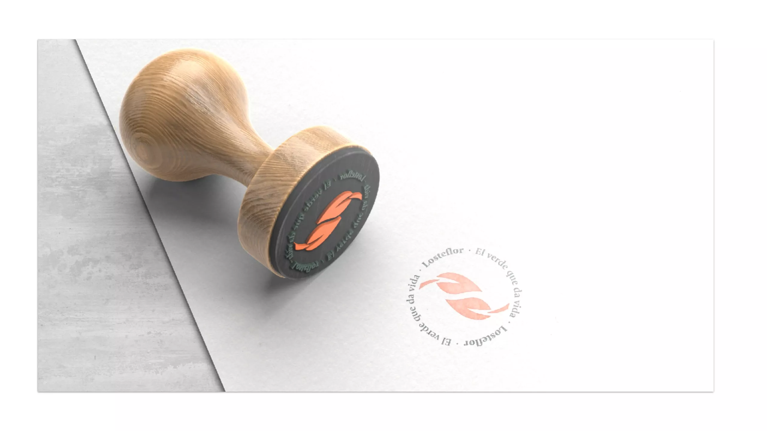 Losteflor: piece 1 of the identity and applications project by Hola in Company