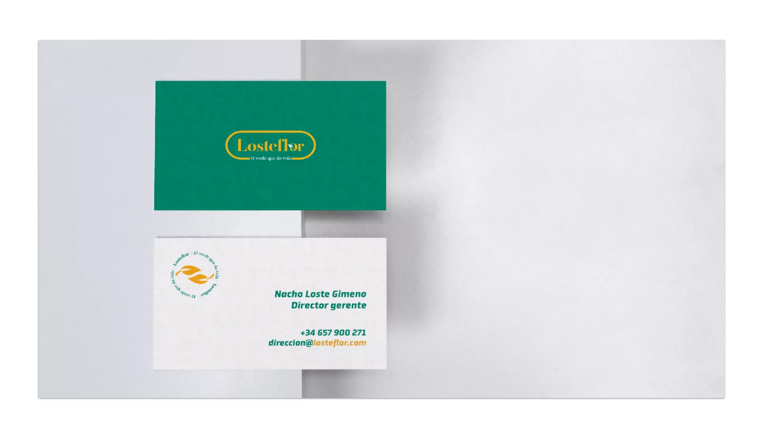 Losteflor: piece 3 of the identity and applications project by Hola in Company
