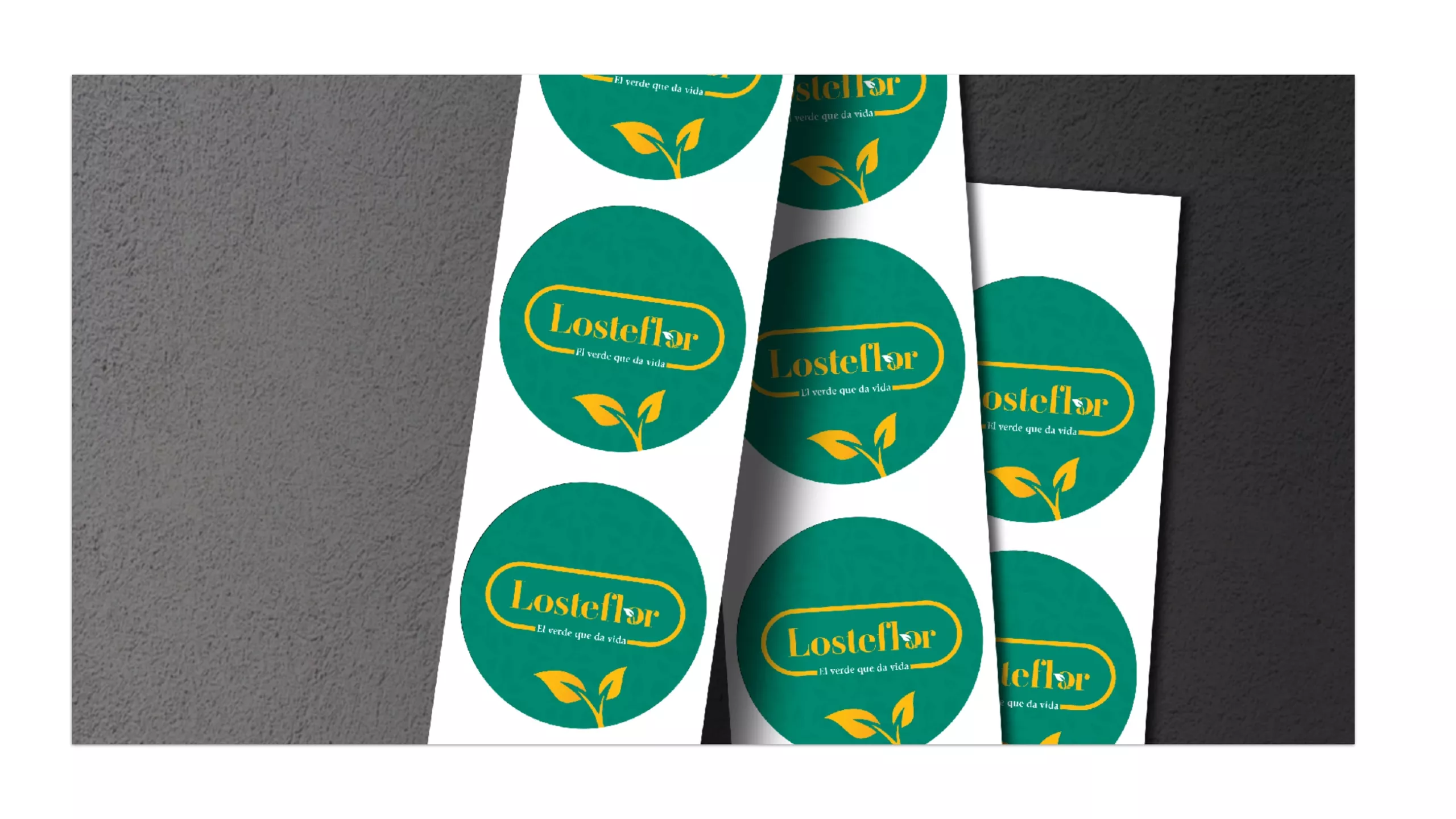Losteflor: piece 15 of the identity and applications project by Hola in Company