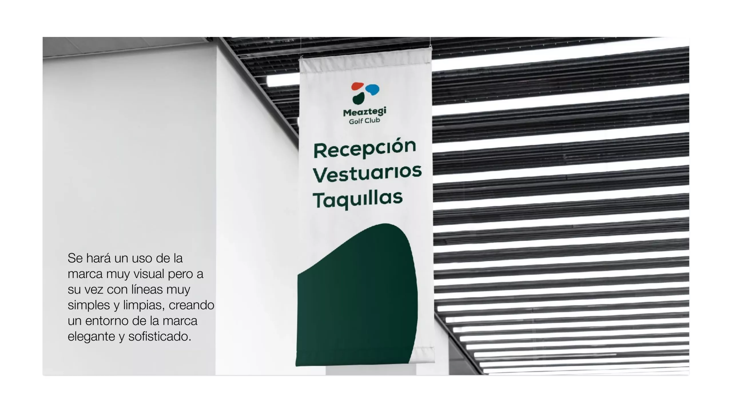 Meaztegi Golf: pieza 8 del proyecto de identidad y aplicaciones de Hola in Company