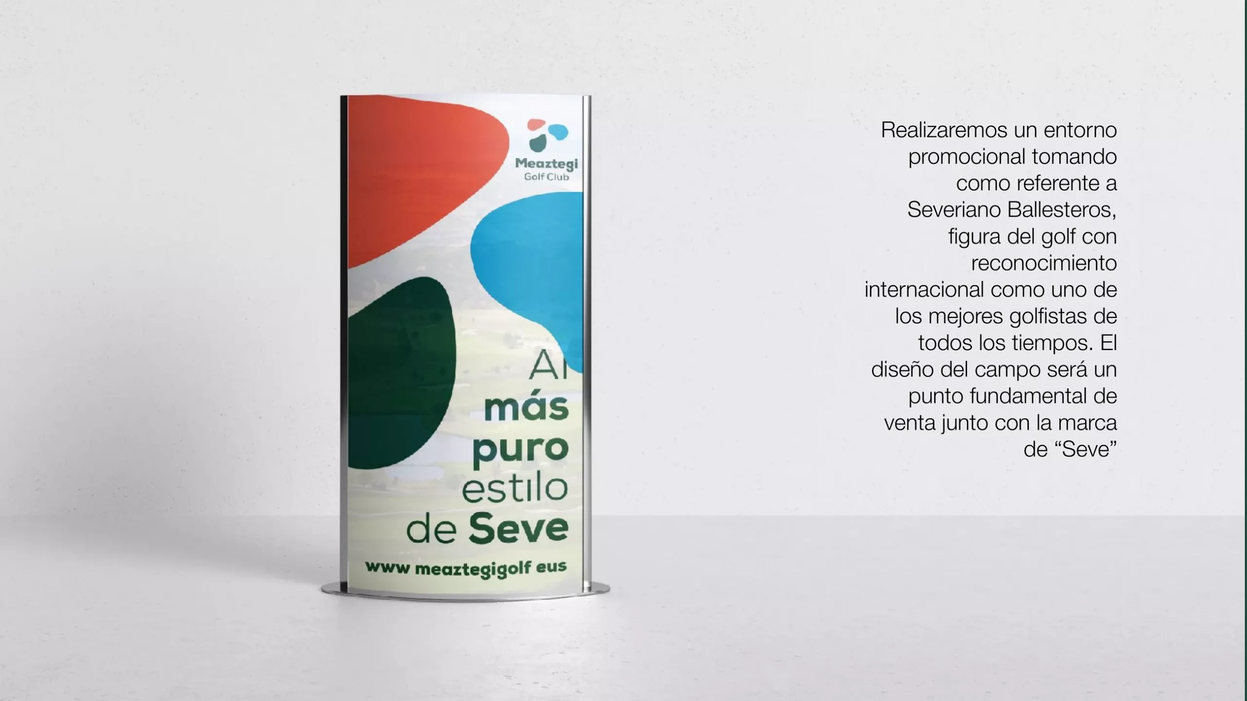 Meaztegi Golf: pieza 10 del proyecto de identidad y aplicaciones de Hola in Company