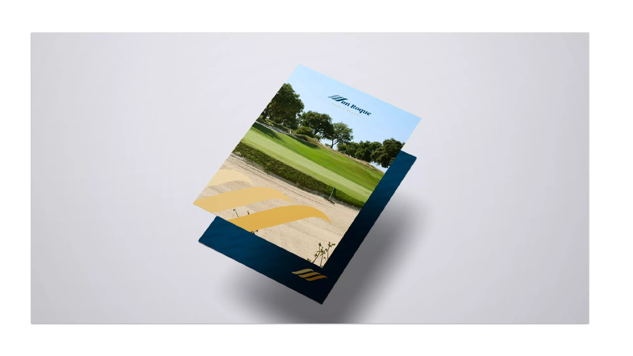 San Roque Golf & Resort: pieza 8 del proyecto de identidad y aplicaciones de Hola in Company