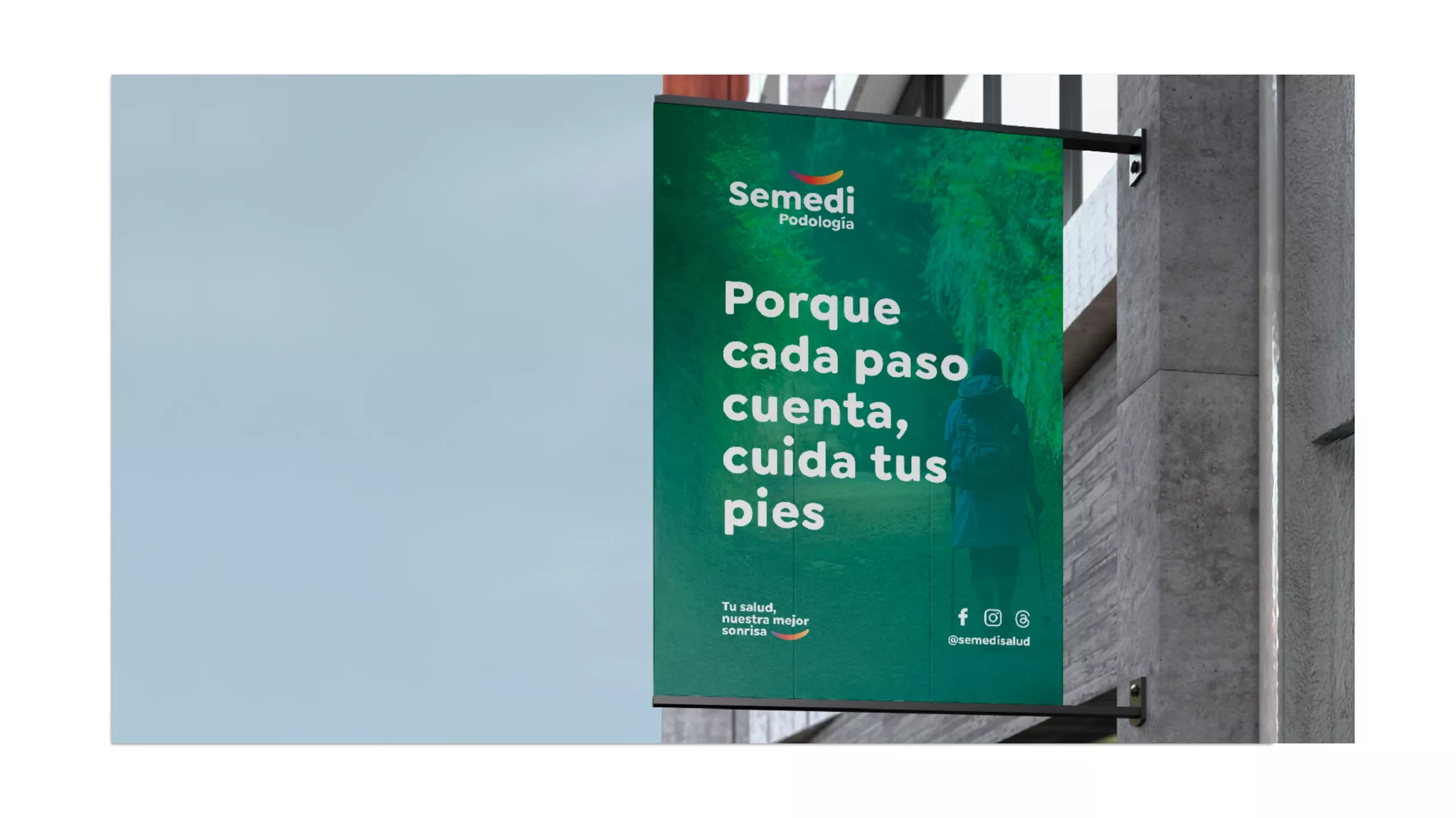Semedi Salud: piece 10 of the identity and applications project by Hola in Company