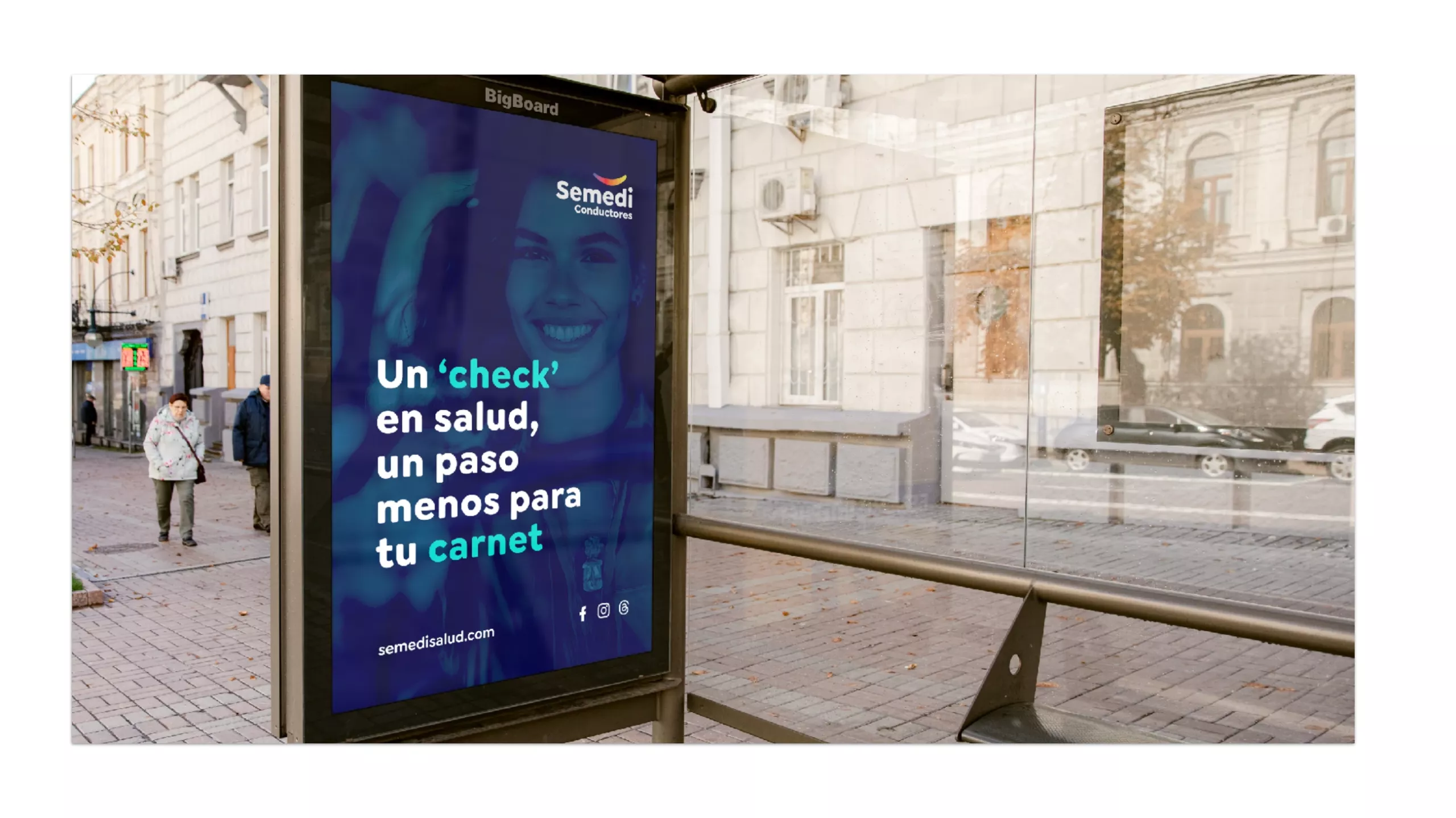 Semedi Salud: piece 12 of the identity and applications project by Hola in Company