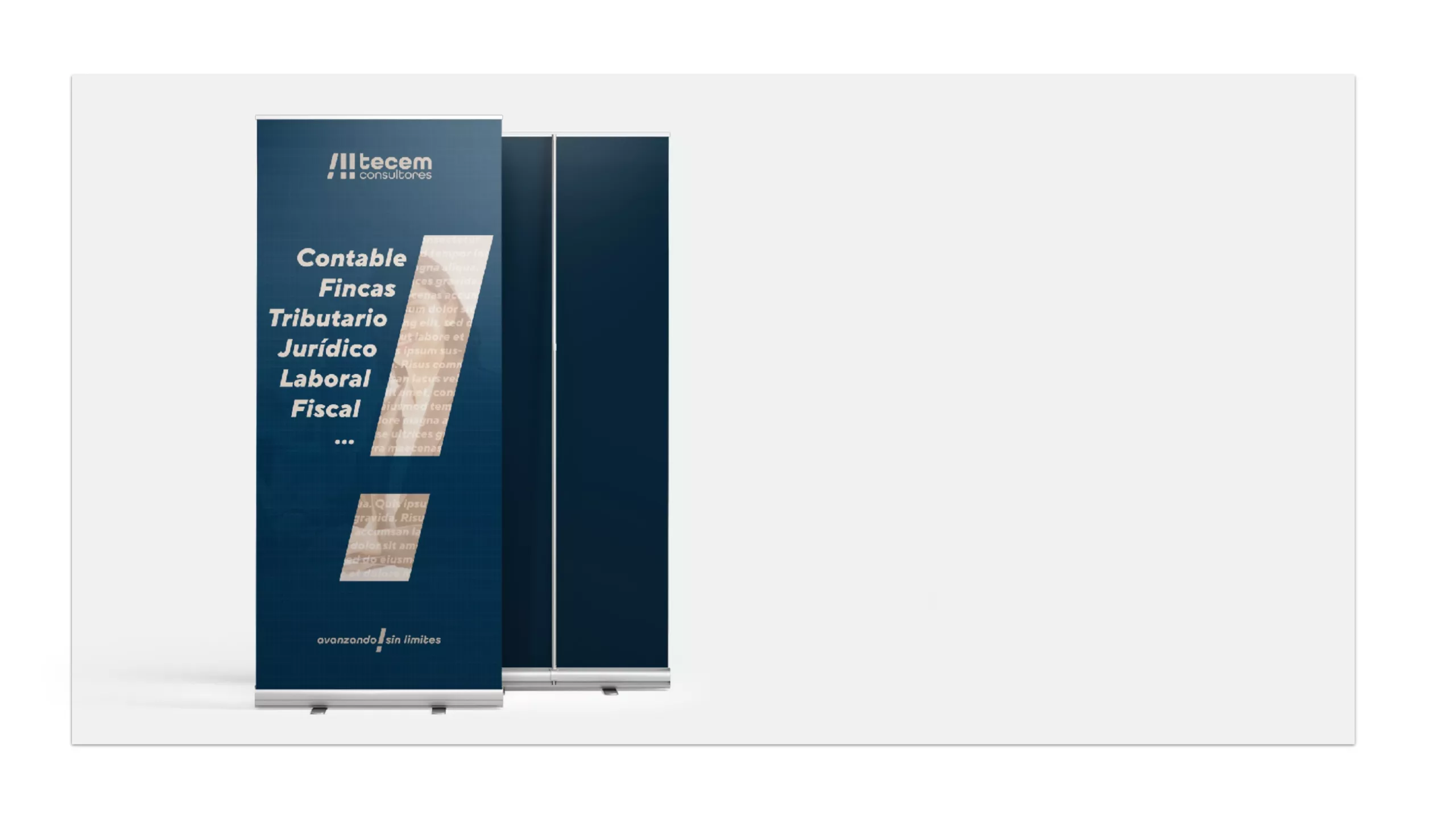 Tecem Consultores: piece 1 of the identity and applications project by Hola in Company