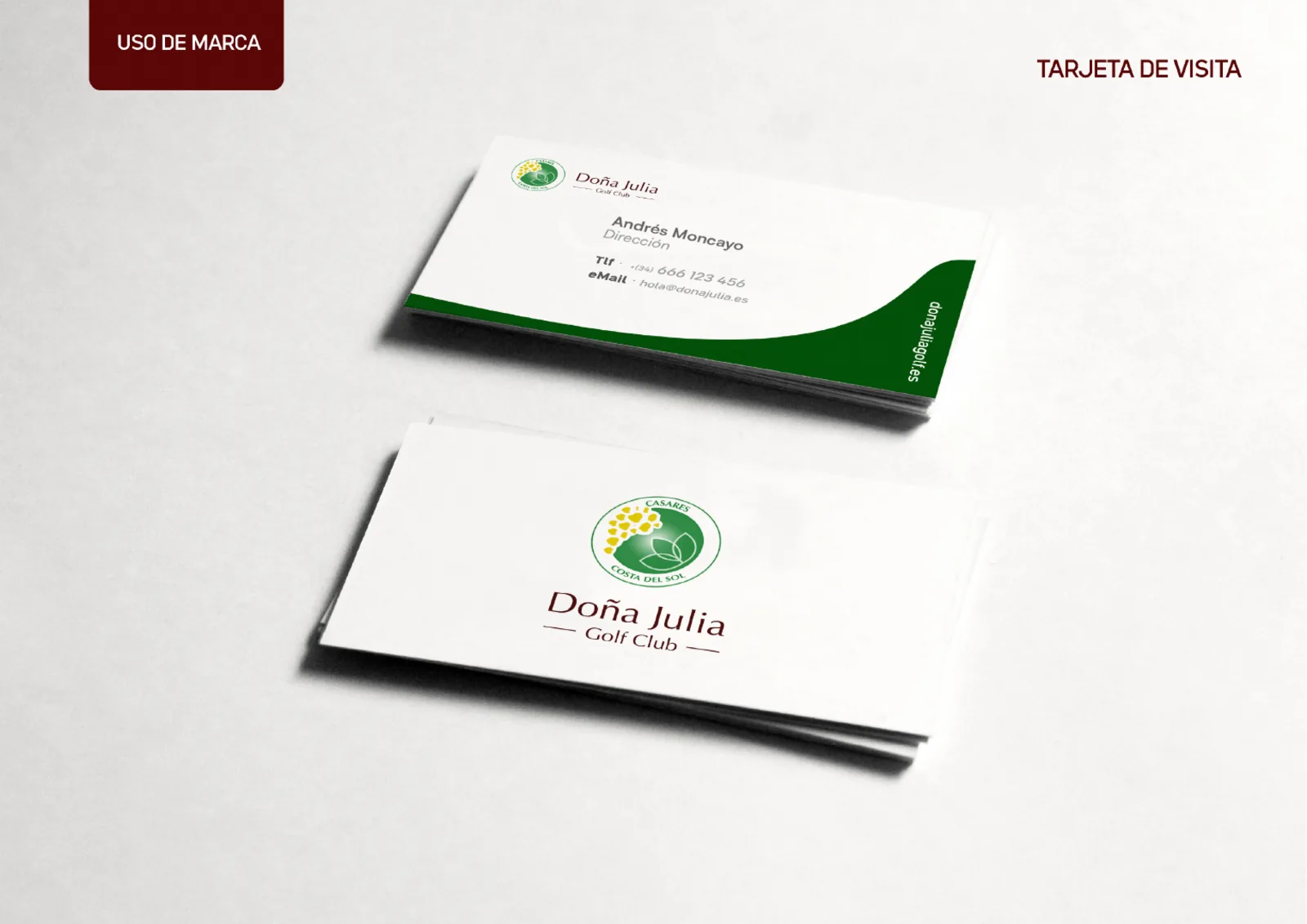 Pieza real del proyecto de Doña Julia Golf Club — Hola in Company