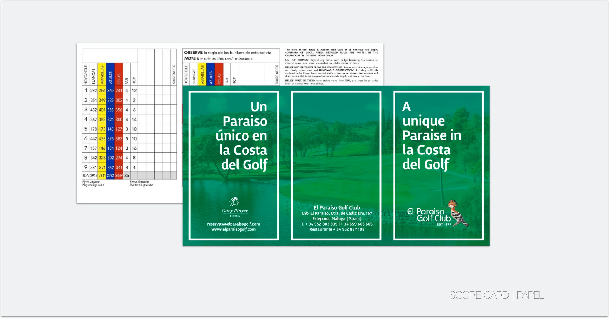 Pieza real del proyecto de El Paraíso Golf Club — Hola in Company