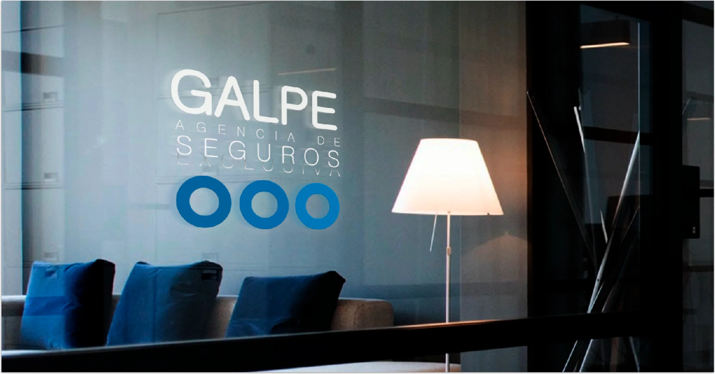 Pieza real del proyecto de Galpe Agencia de Seguros — Hola in Company
