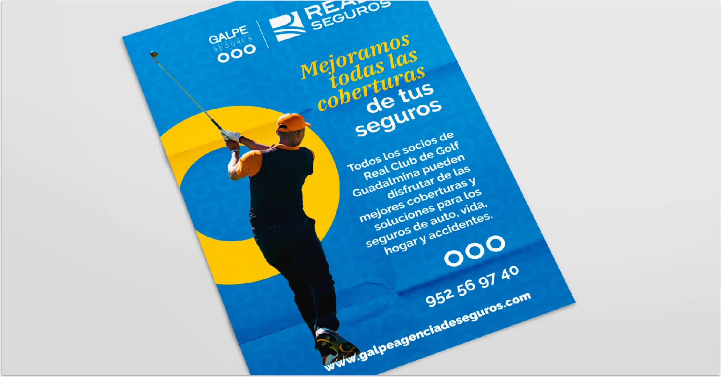 Pieza real del proyecto de Galpe Agencia de Seguros — Hola in Company