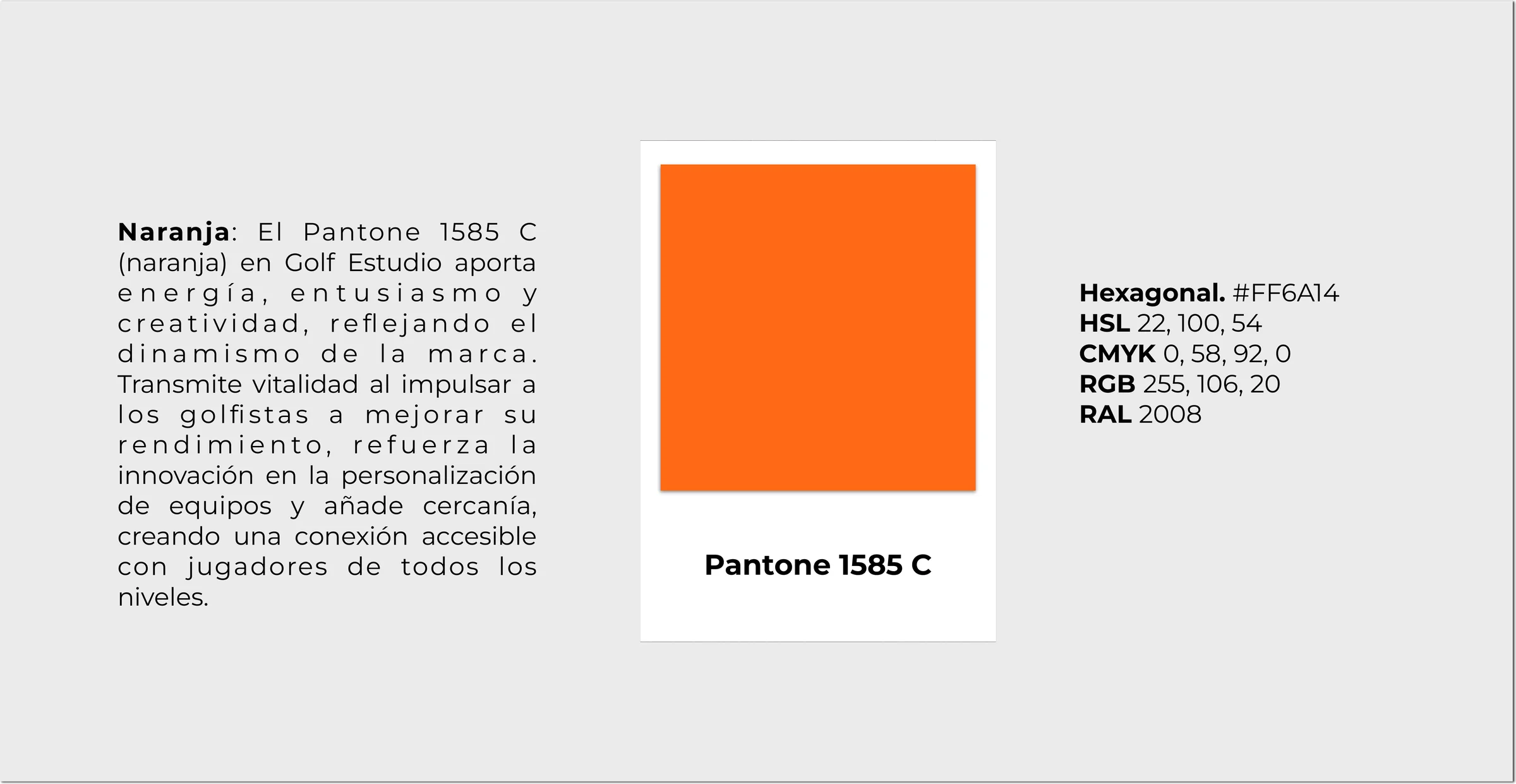Pieza real del proyecto de Golf Estudio Cádiz — Hola in Company