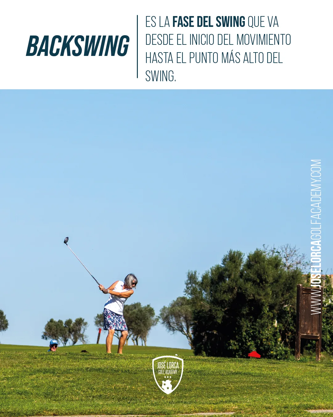 Pieza real del proyecto de José Lorca Golf School — Hola in Company