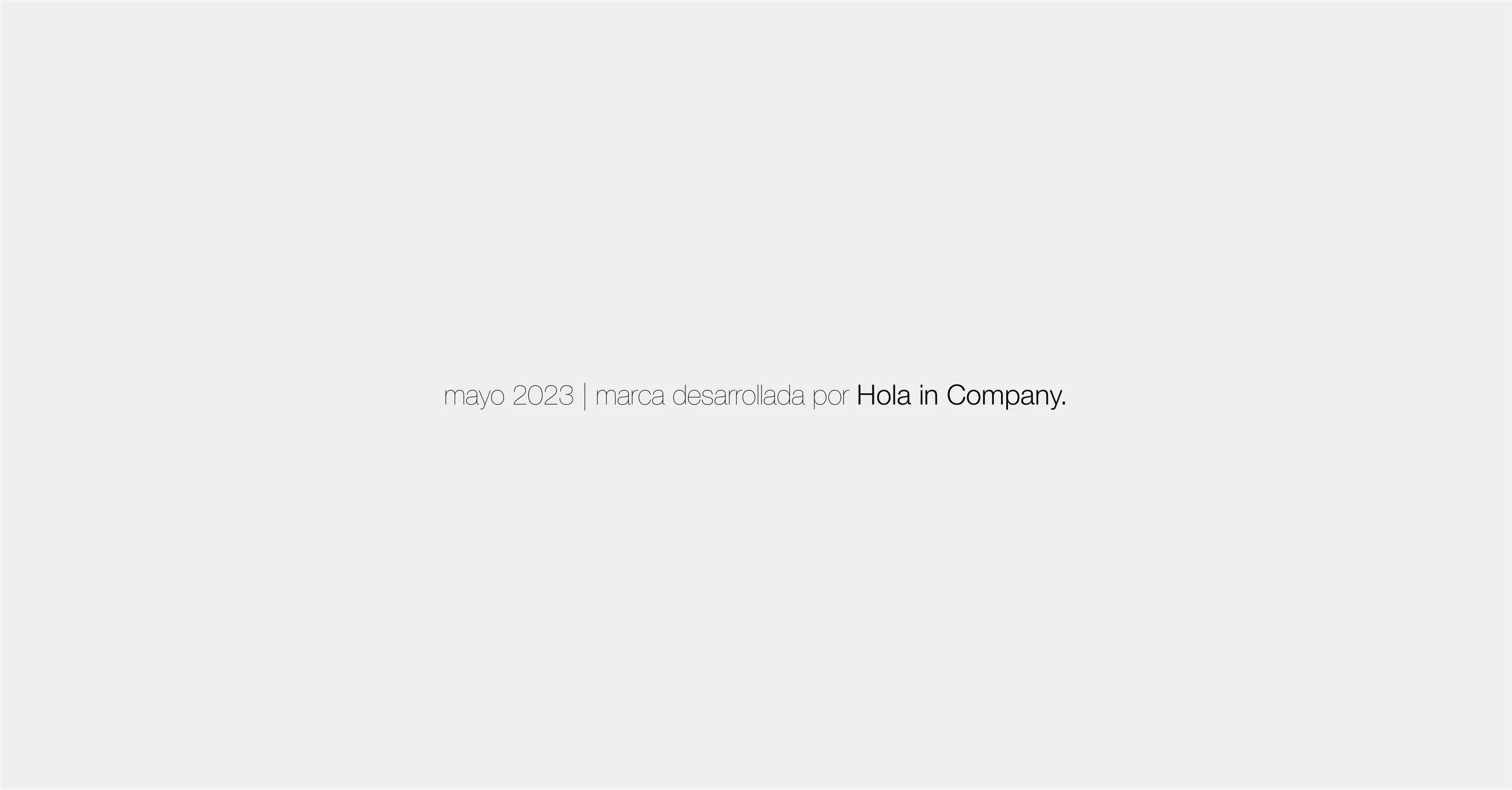 Pieza real del proyecto de José Lorca Golf School — Hola in Company