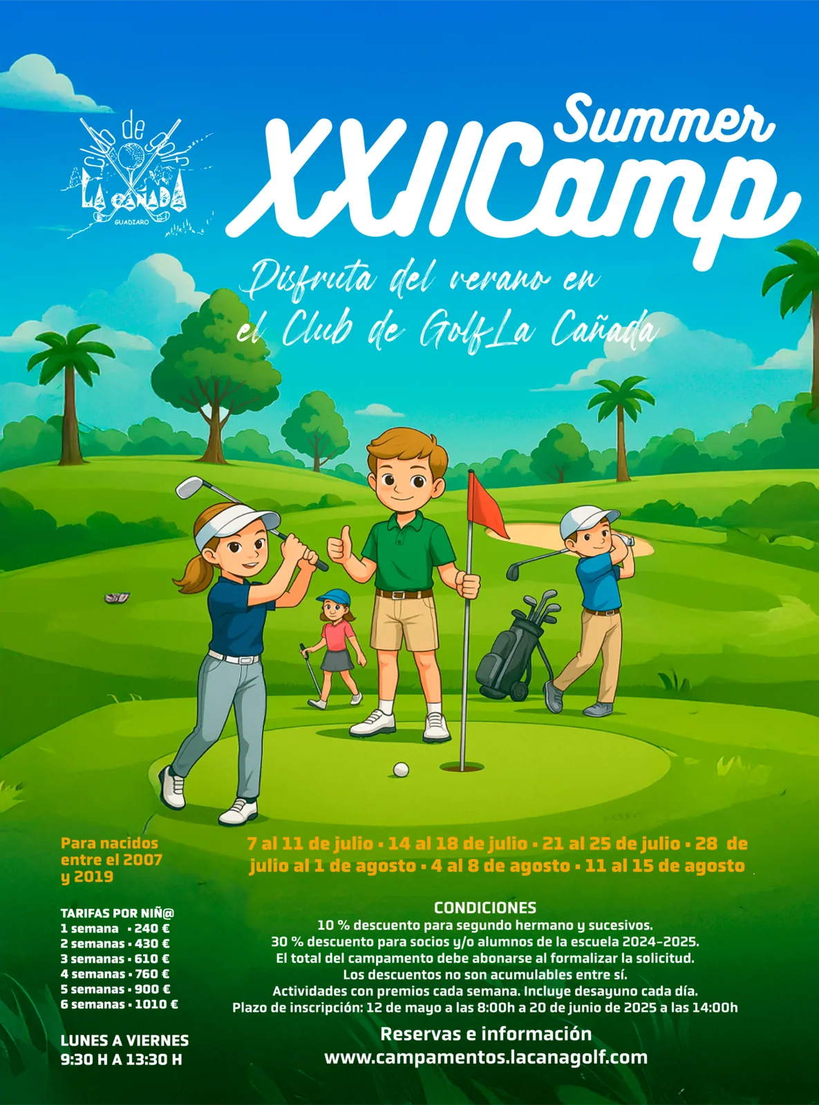 El proyecto de Club de Golf La Cañada sobre el terreno — Hola in Company
