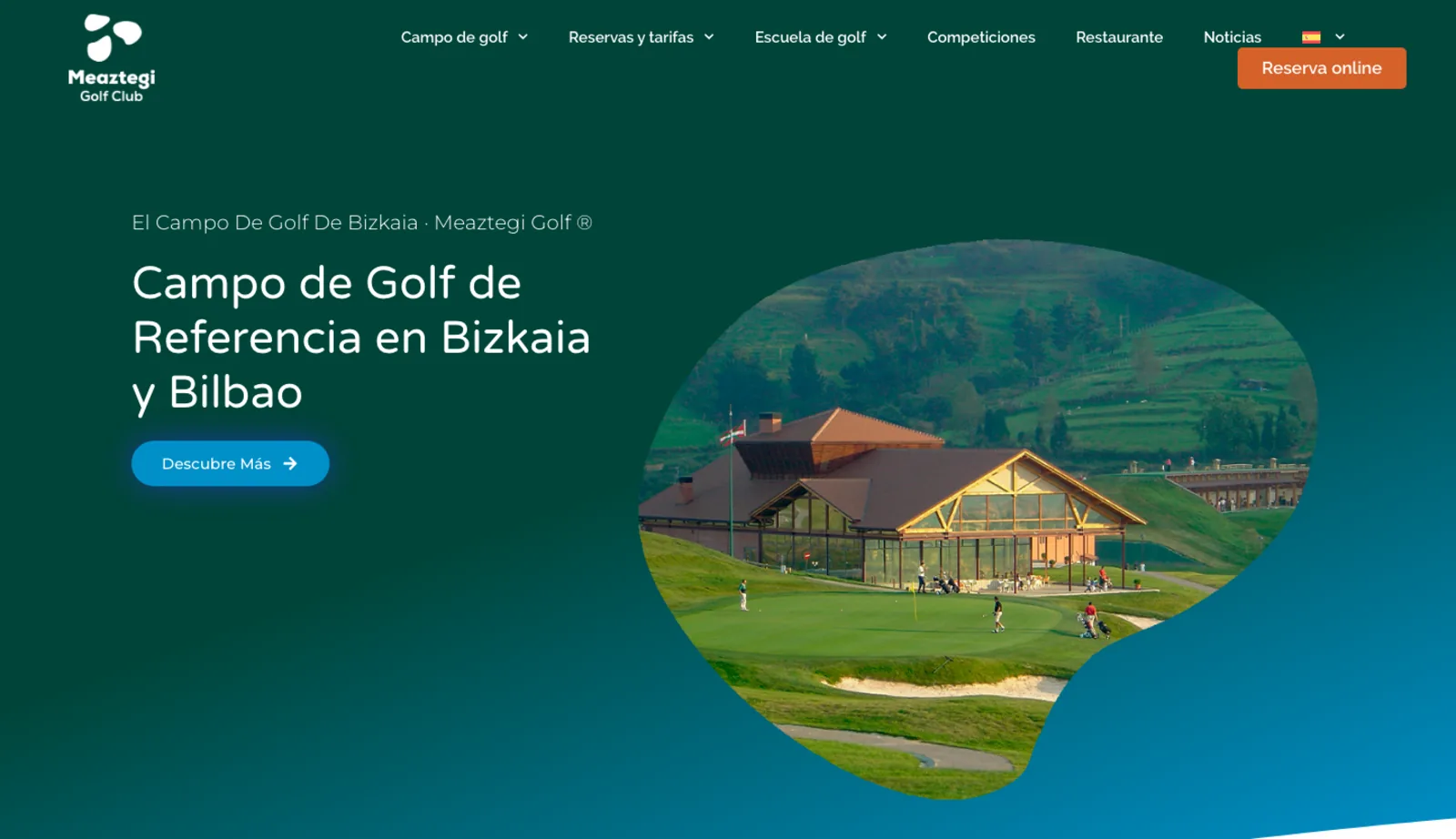 Pieza real del proyecto de Meaztegi Golf — Hola in Company