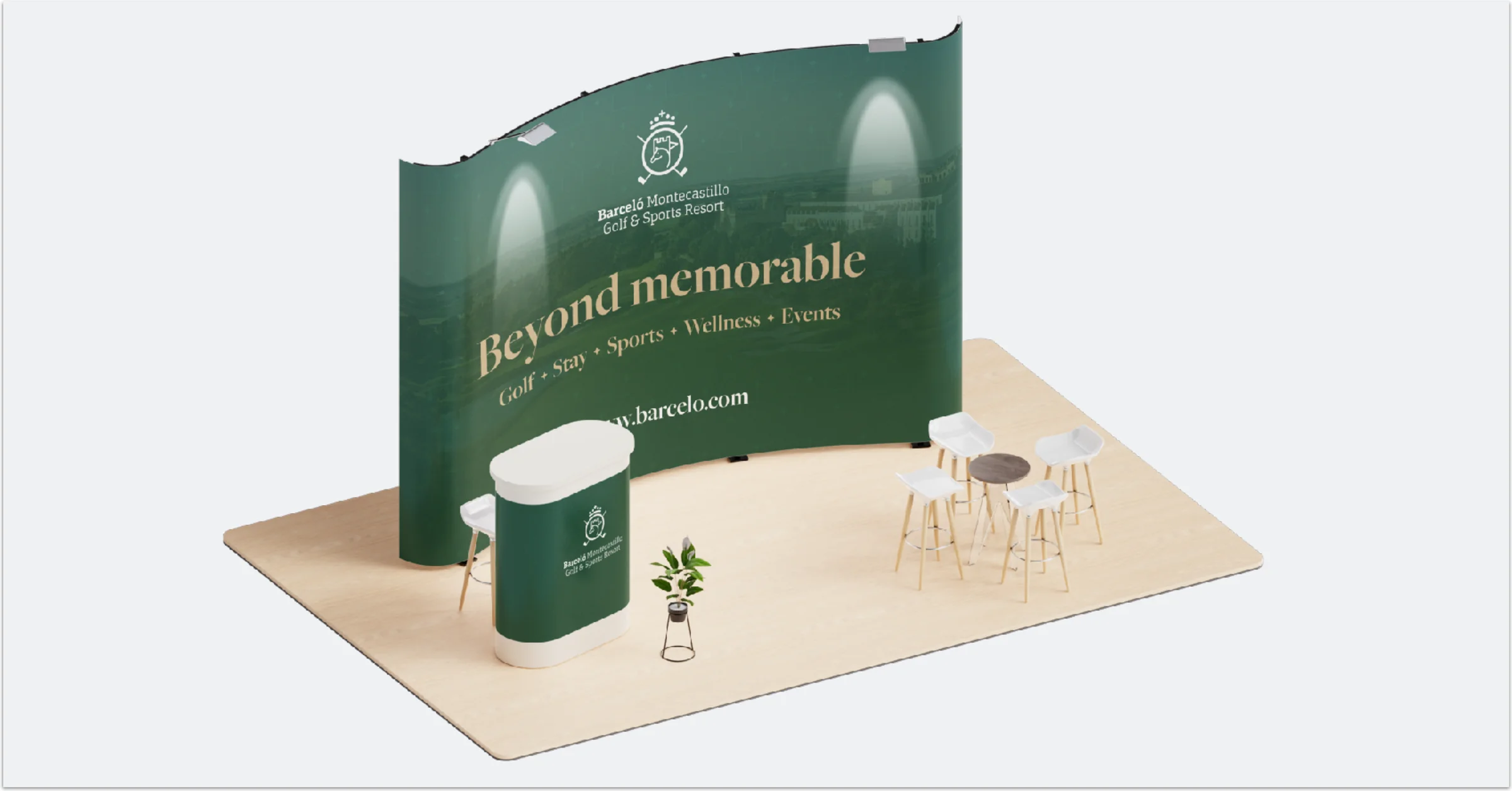 Pieza real del proyecto de Montecastillo Golf & Resort — Hola in Company