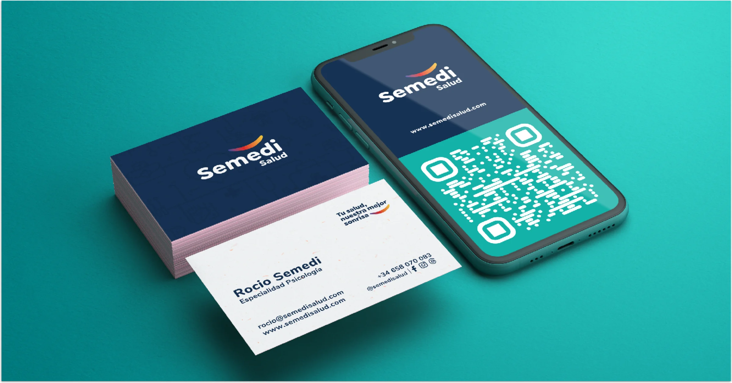Pieza real del proyecto de Semedi Salud — Hola in Company