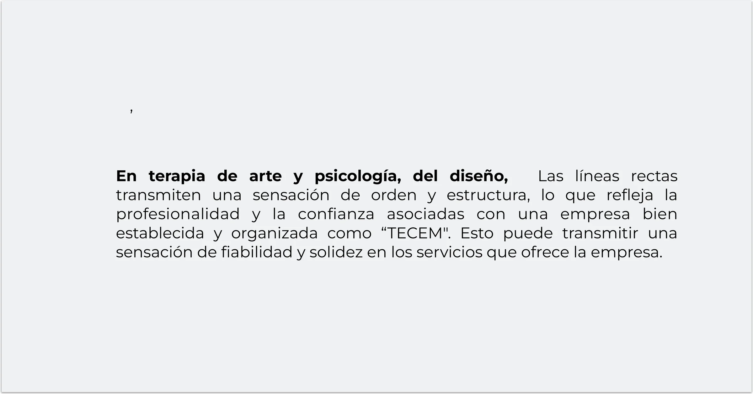Pieza real del proyecto de Tecem Abogados — Hola in Company