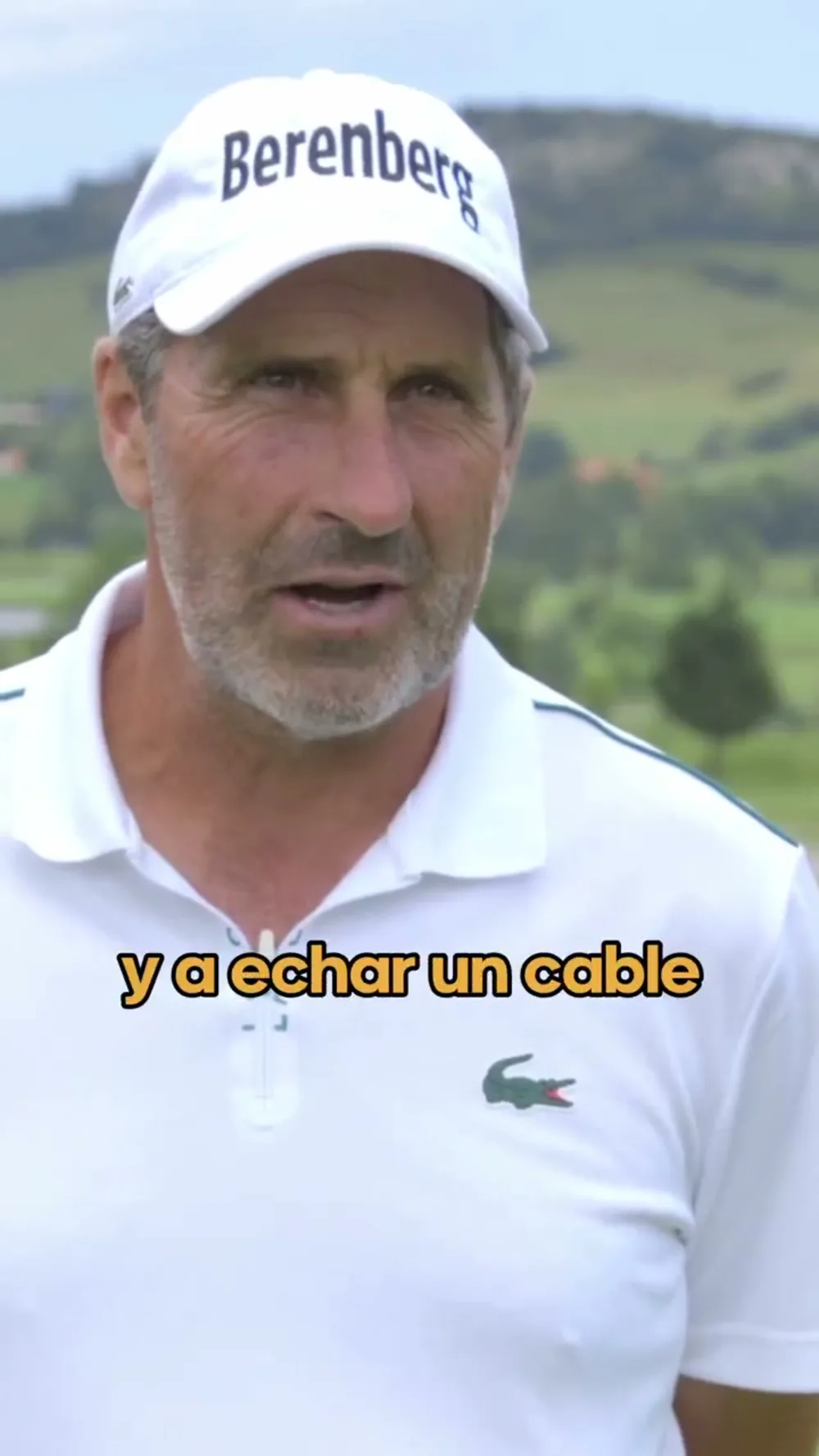 Reels para empresas: pieza con José María Olazábal en el Bizkaia PGAe Open
