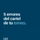 Cartel de torneo de golf: 5 errores de diseño que cuestan inscripciones
