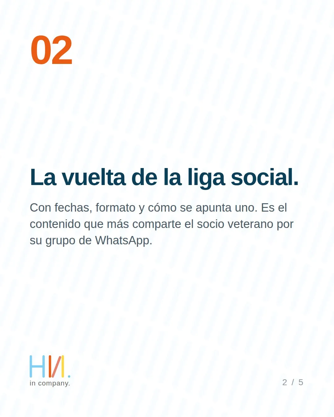 La vuelta de la liga social, la segunda pieza que publicar en septiembre en un club de golf